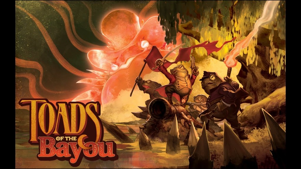 Toads of the Bayou, jogo de estratégia roguelike com temática de sapos, será lançado 19 de&nbsp;novembro