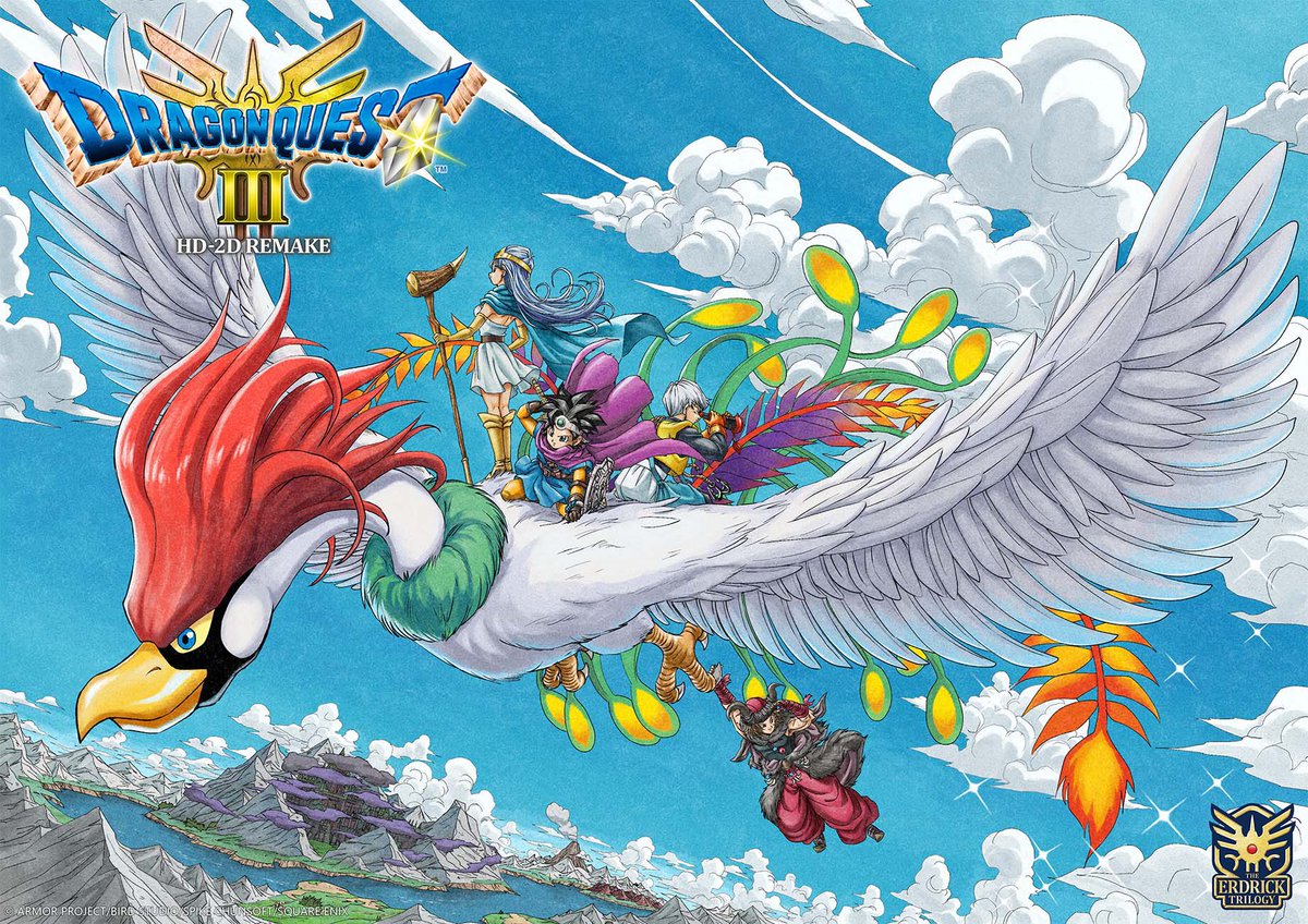 Dragon Quest III HD-2D Remake vende mais de 2 milhões de unidades