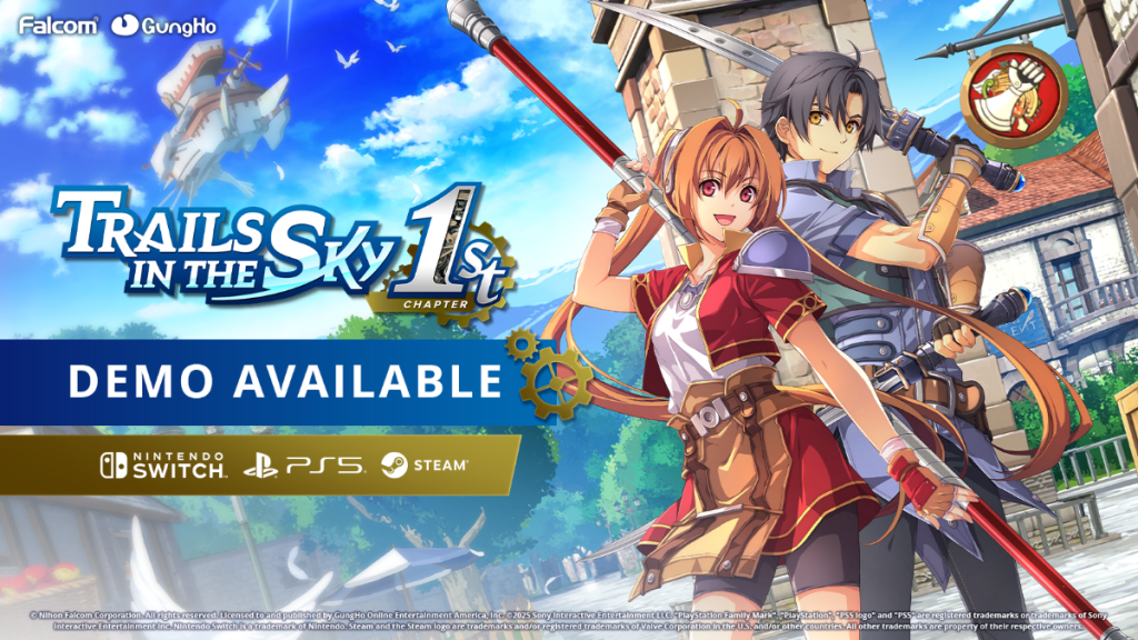 Demo de Trails in the Sky 1st Chapter já disponível no PS5 e Steam