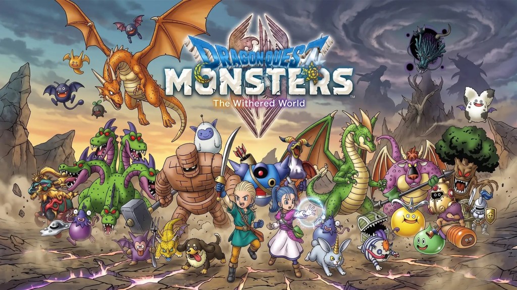 dragon quest mosnters withered world trailer lancamento