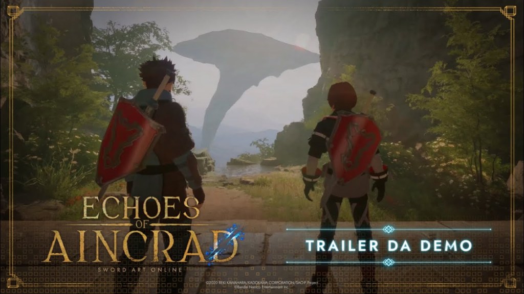 Assista ao novo trailer da demo de Echoes of Aincrad e jogue cinco&nbsp;missões