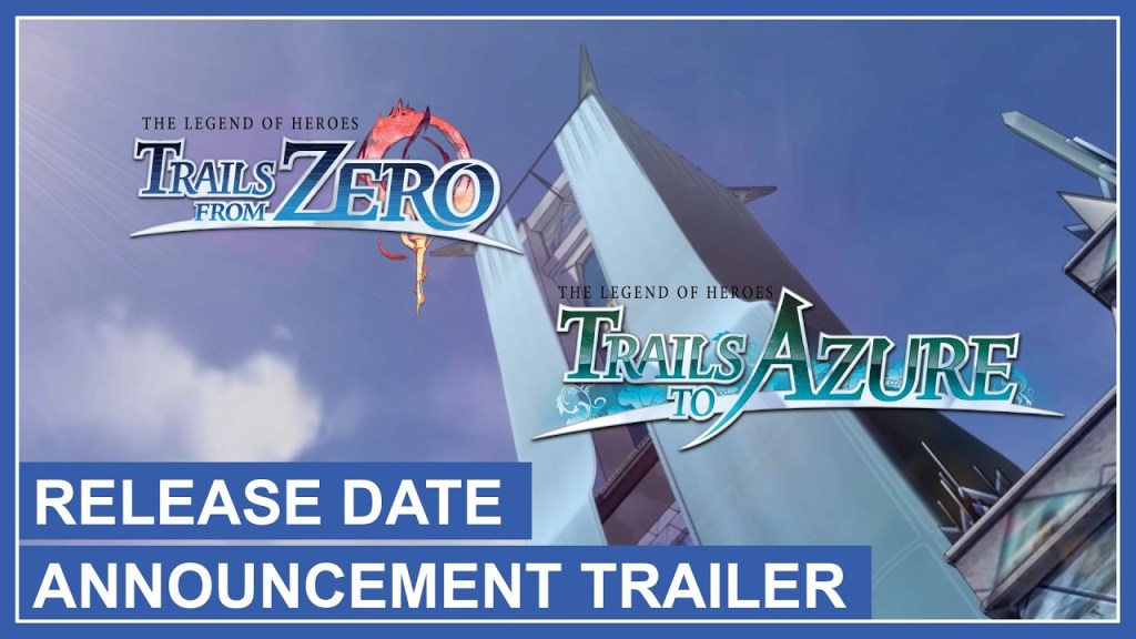 The Legend of Heroes: Trails from Zero e The Legend of Heroes: Trails to Azure chegam ao Switch 2 e PlayStation 5 em 10 de&nbsp;setembro