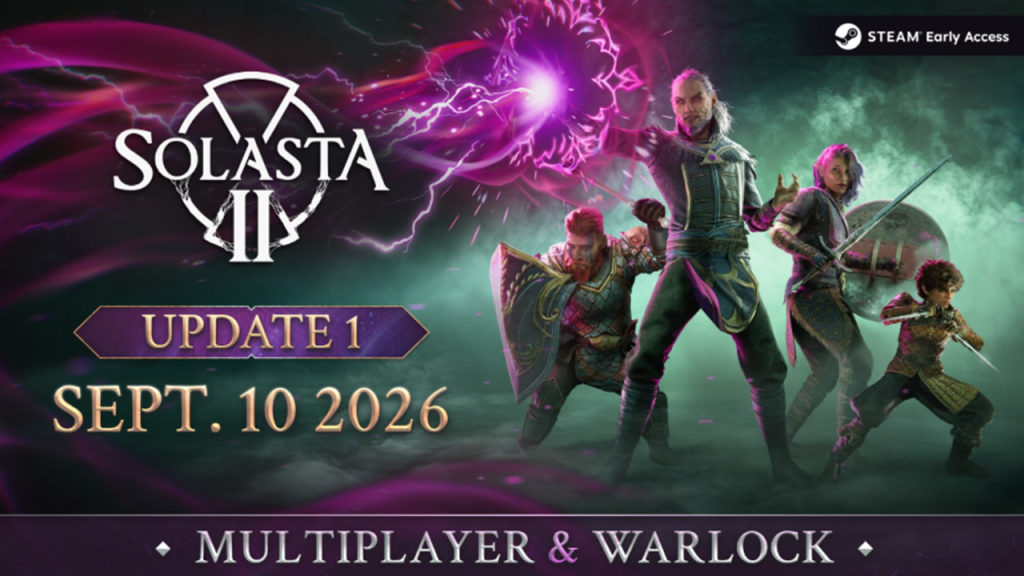 Multiplayer de Solasta II será lançado em 10 de&nbsp;setembro