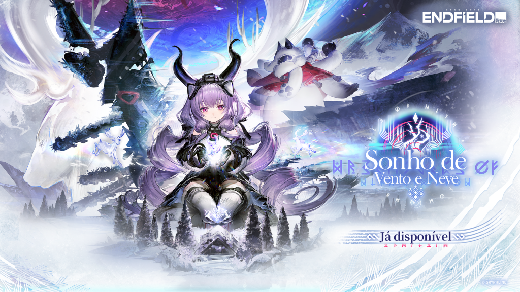 Typhoeus, de Arknights, chega a Arknights: Endfield com “Sonho de Vento e Neve” em 2 de setembro 