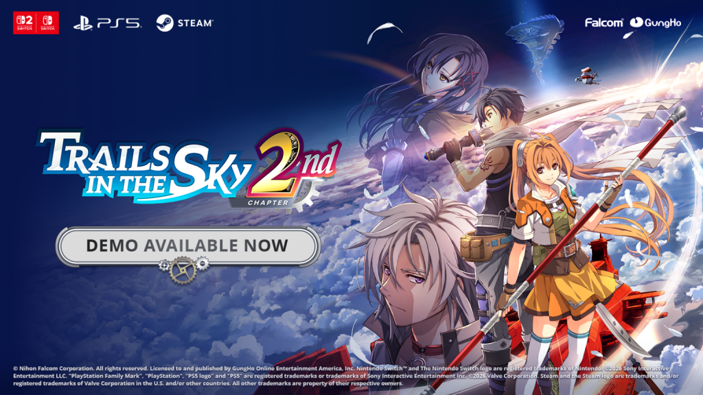 Demo de Trails in the Sky 2nd Chapter já está no ar para PlayStation 5, Nintendo Switch e&nbsp;Steam